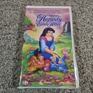 Happily Ever After VHS (1993, Worldvision) Filmation Snow White Sequel - TESTED